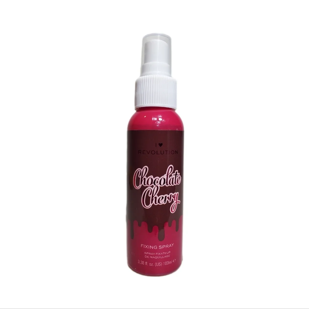 💜 Makeup Revolution Women Fixing Spray Chocolate Cherry Valentine's Day Makeup
